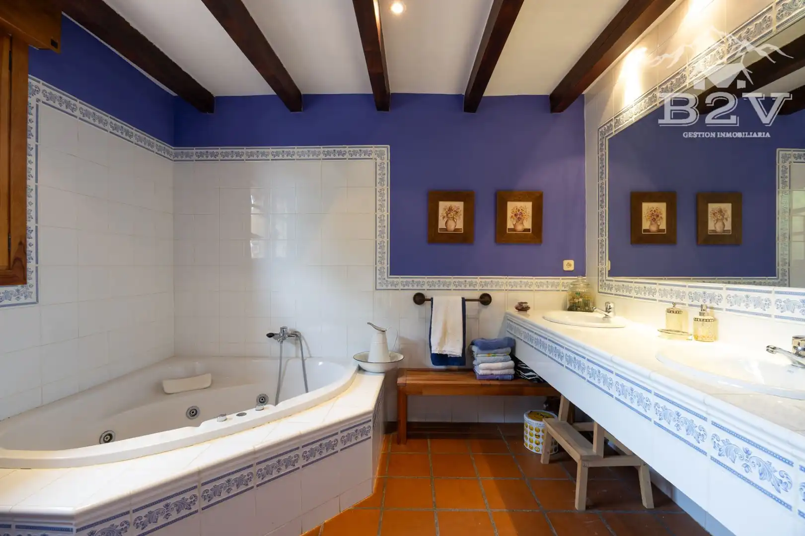 Baño de Casa o chalet en venta en Garganta de los Montes con Aire acondicionado, Calefacción y Jardín privado