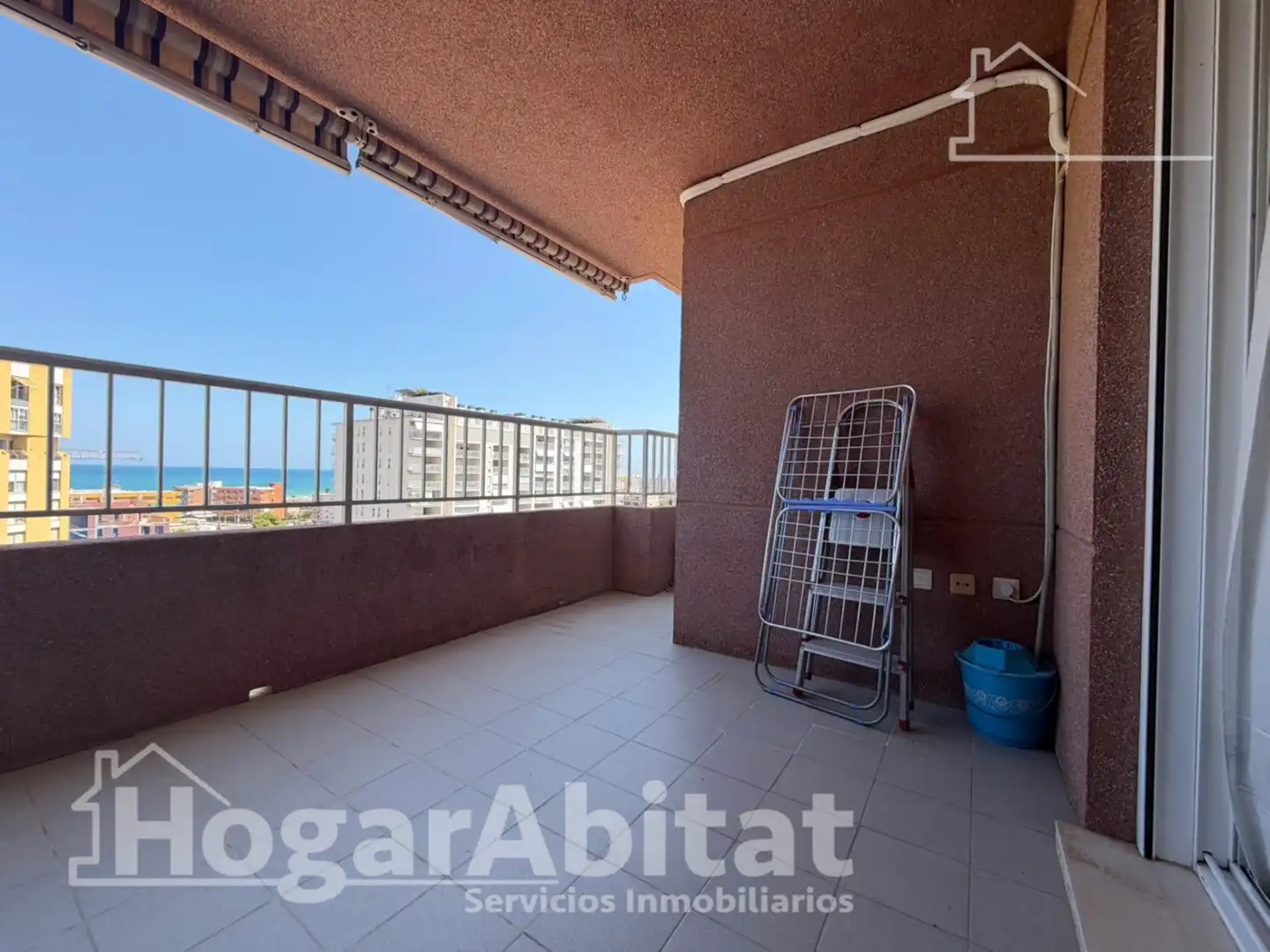 Terrasse von Wohnung zum Verkauf in Canet d'En Berenguer mit Klimaanlage, Terrasse und Gemeinschaftspool