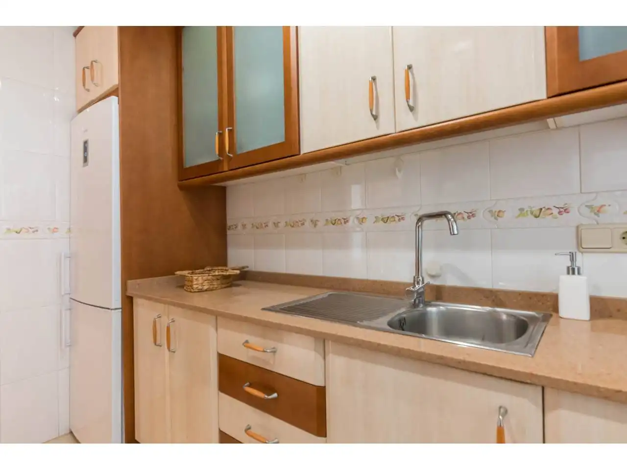 Kitchen of Flat for sale in Cartagena  with Air Conditioner, Terrace and Storage room