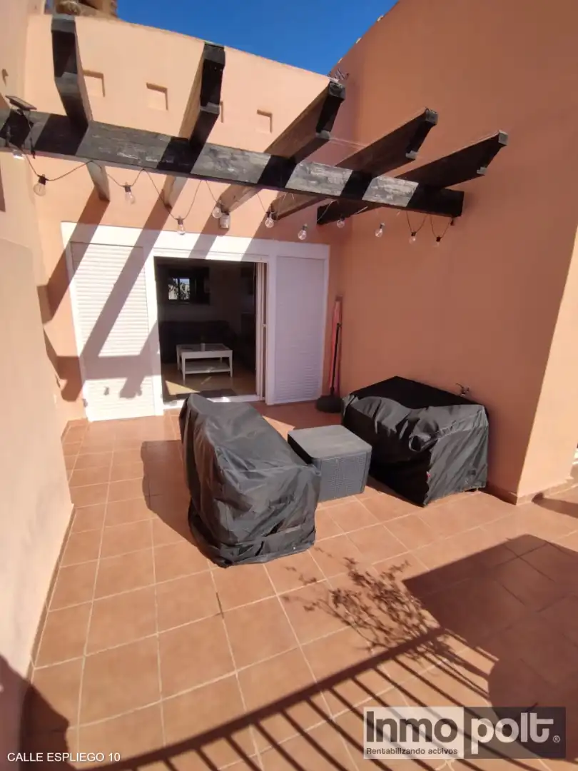 Terrasse von Wohnung zur Miete in Torre-Pacheco mit Klimaanlage, Terrasse und Möbliert