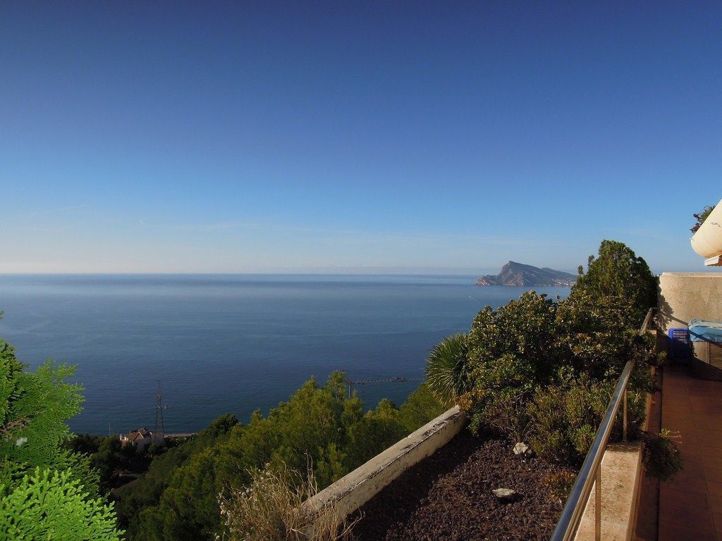 Vista exterior de Apartament de lloguer en Altea amb Aire condicionat, Moblat i Piscina comunitària