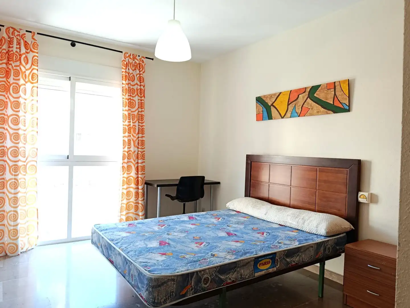 Bedroom of Flat for sale in Lorca  with Air Conditioner