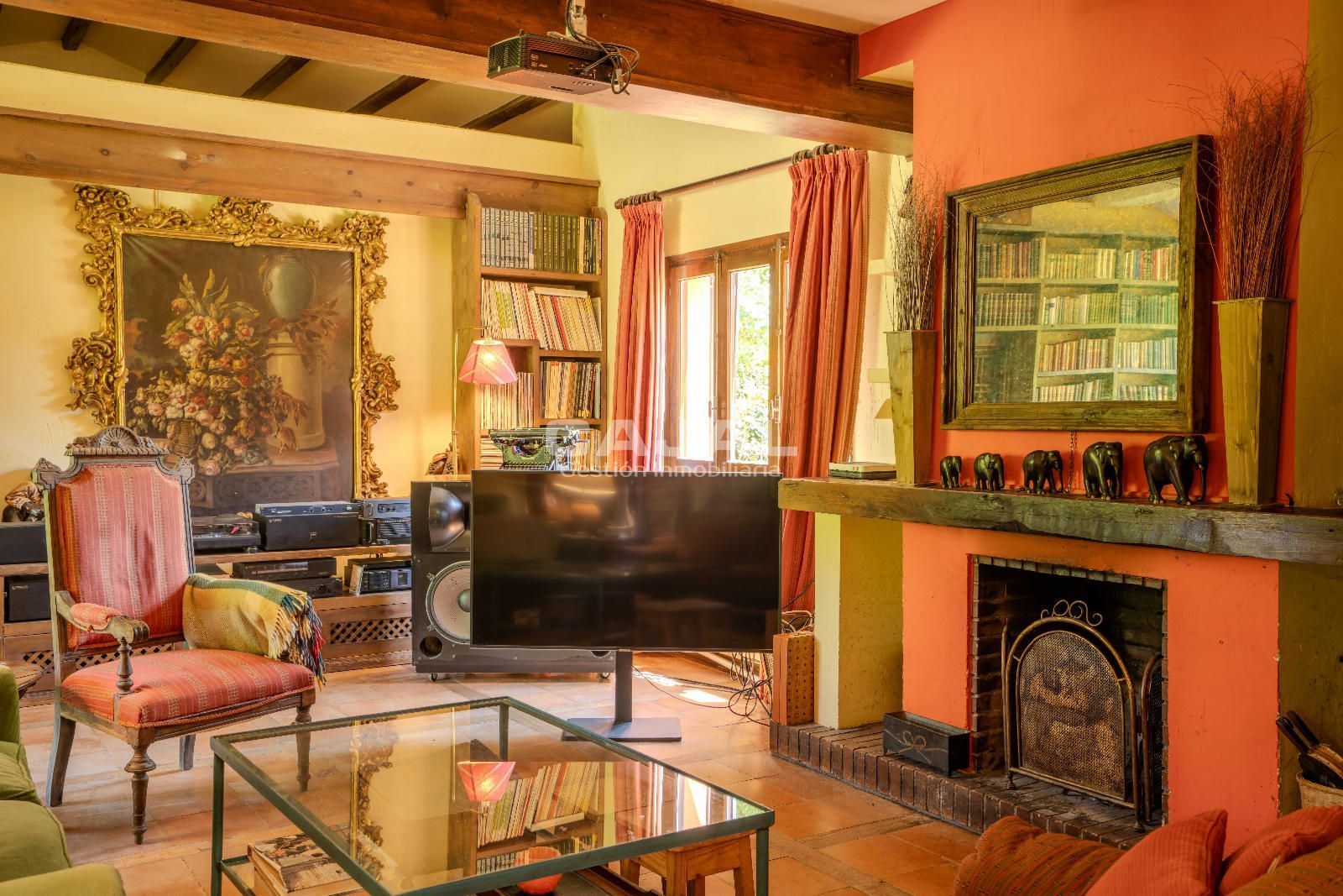 Sala de estar de Casa o chalet en venta en Riaza con Calefacción