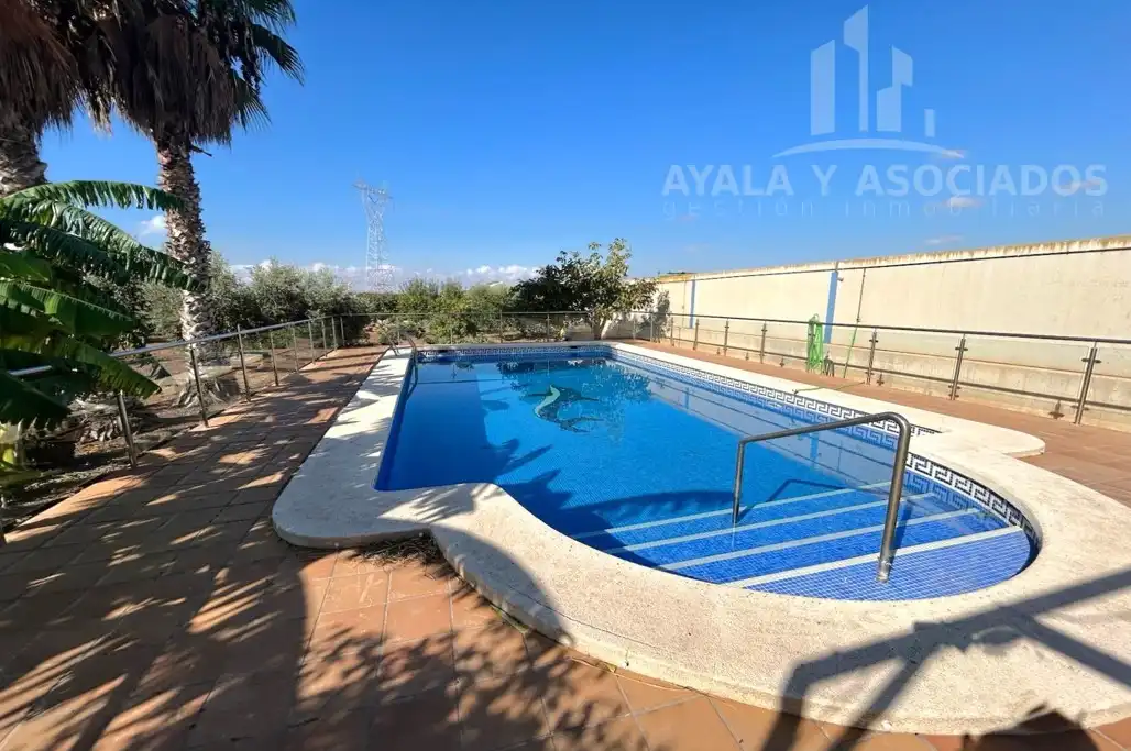 Piscina de Finca rústica en venda en Cartagena amb Aire condicionat, Calefacció i Jardí privat