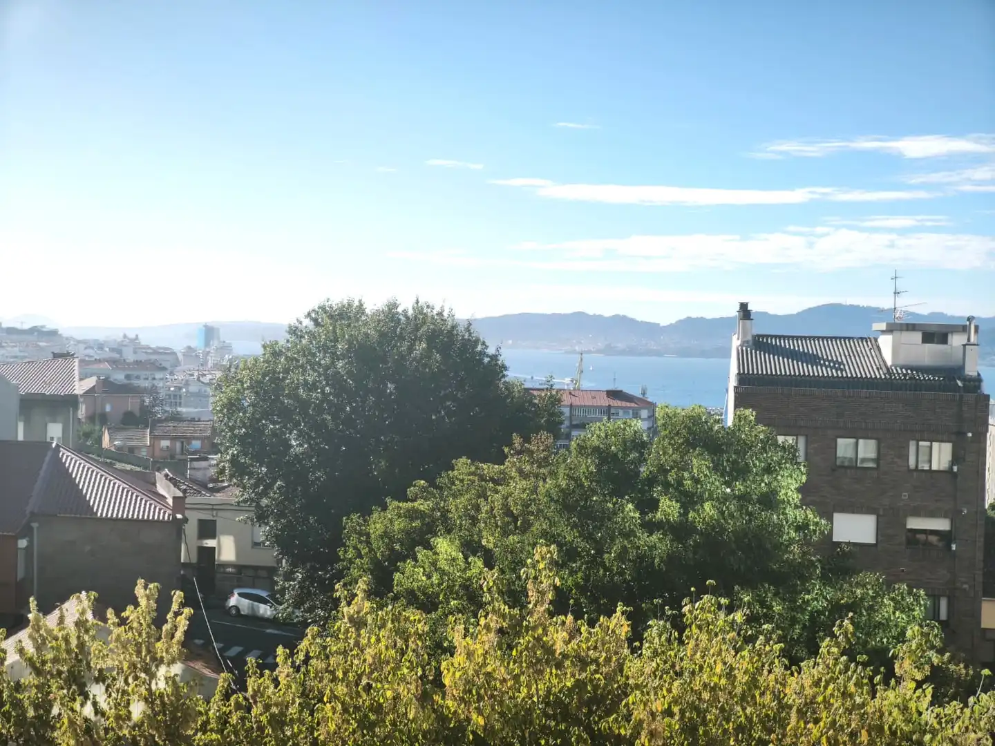 Vista exterior de Piso de alquiler en Vigo  con Amueblado