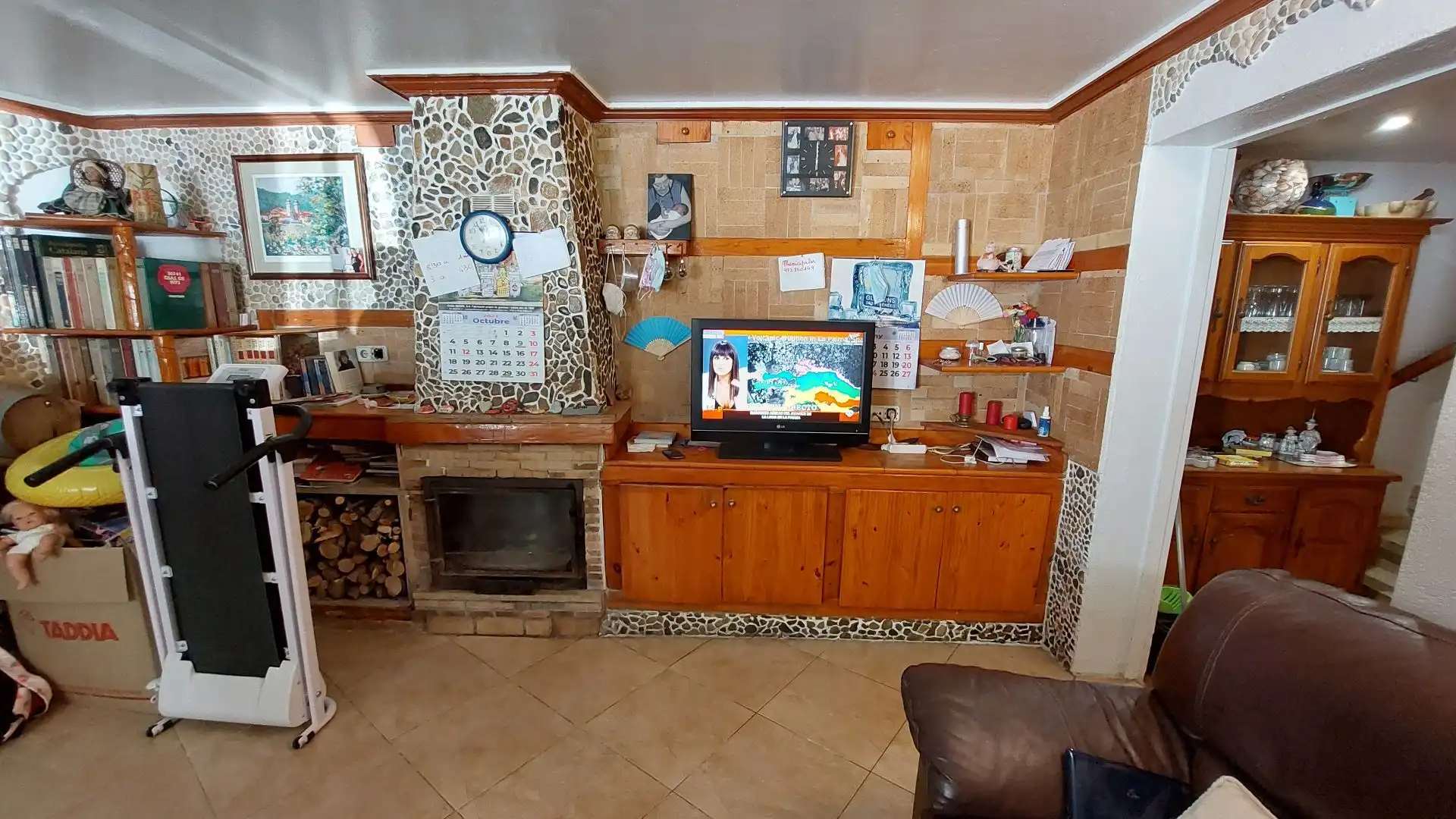 Sala de estar de Casa o chalet en venta en L'Estartit con Calefacción y Terraza