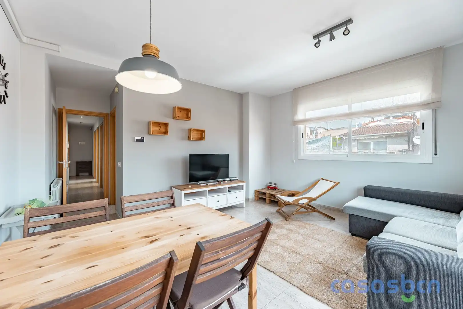 Living room of Flat for sale in Terrassa  with Air Conditioner and Heating