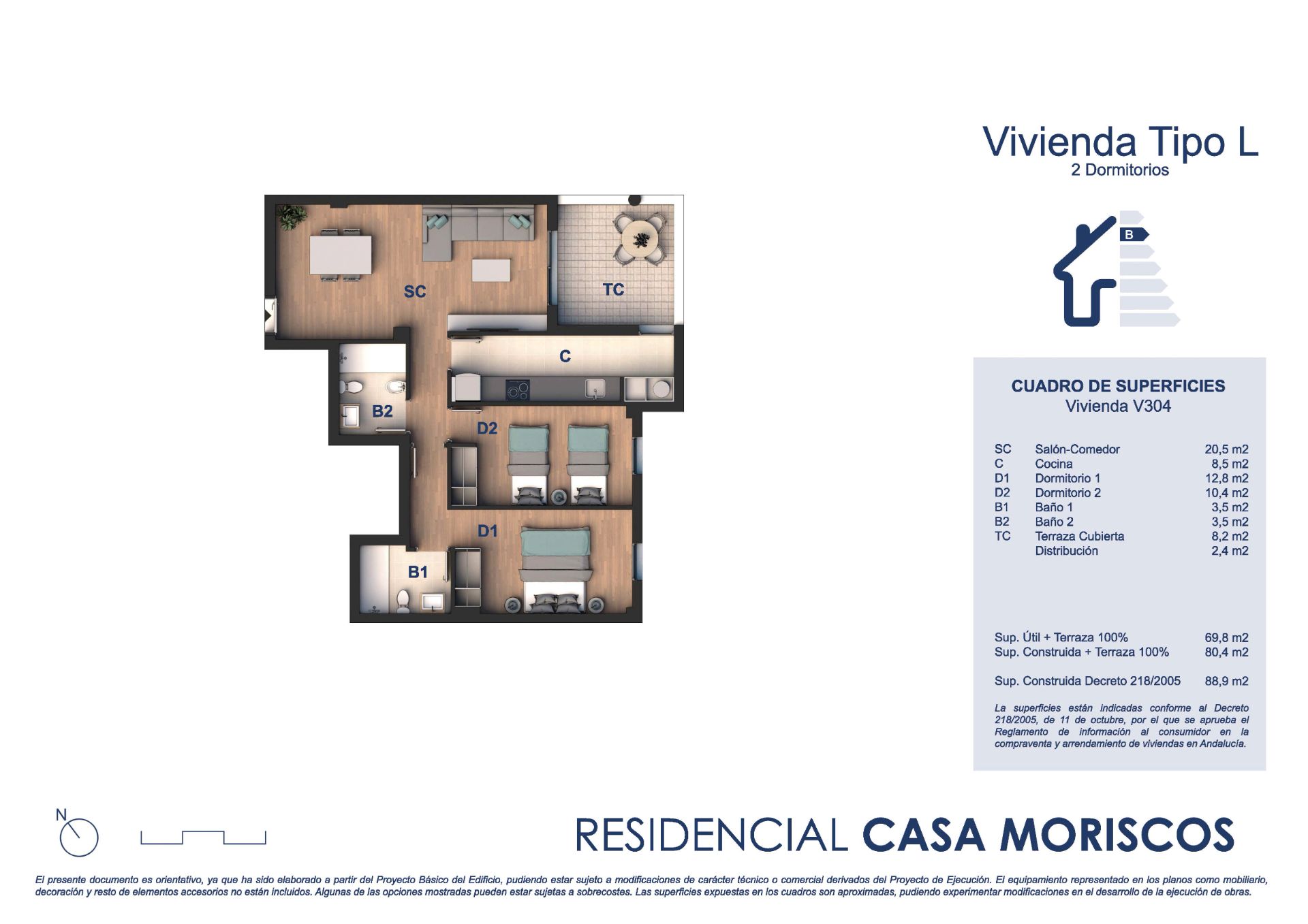 Apartamento en venta en Los Barrios con Terraza y Piscina comunitaria