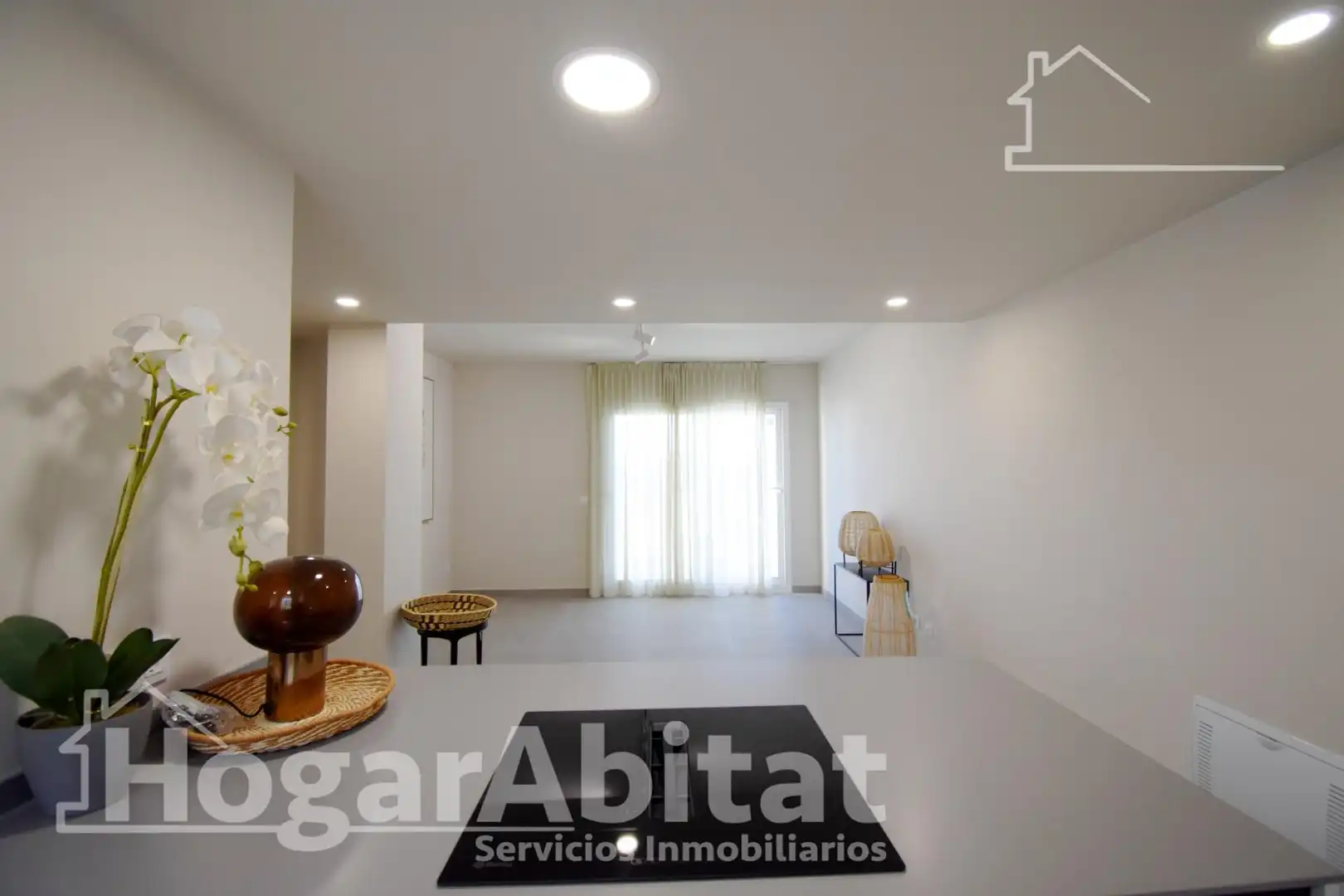 Wohnzimmer von Dachboden zum Verkauf in Dénia mit Terrasse, Alarm und Gemeinschaftspool