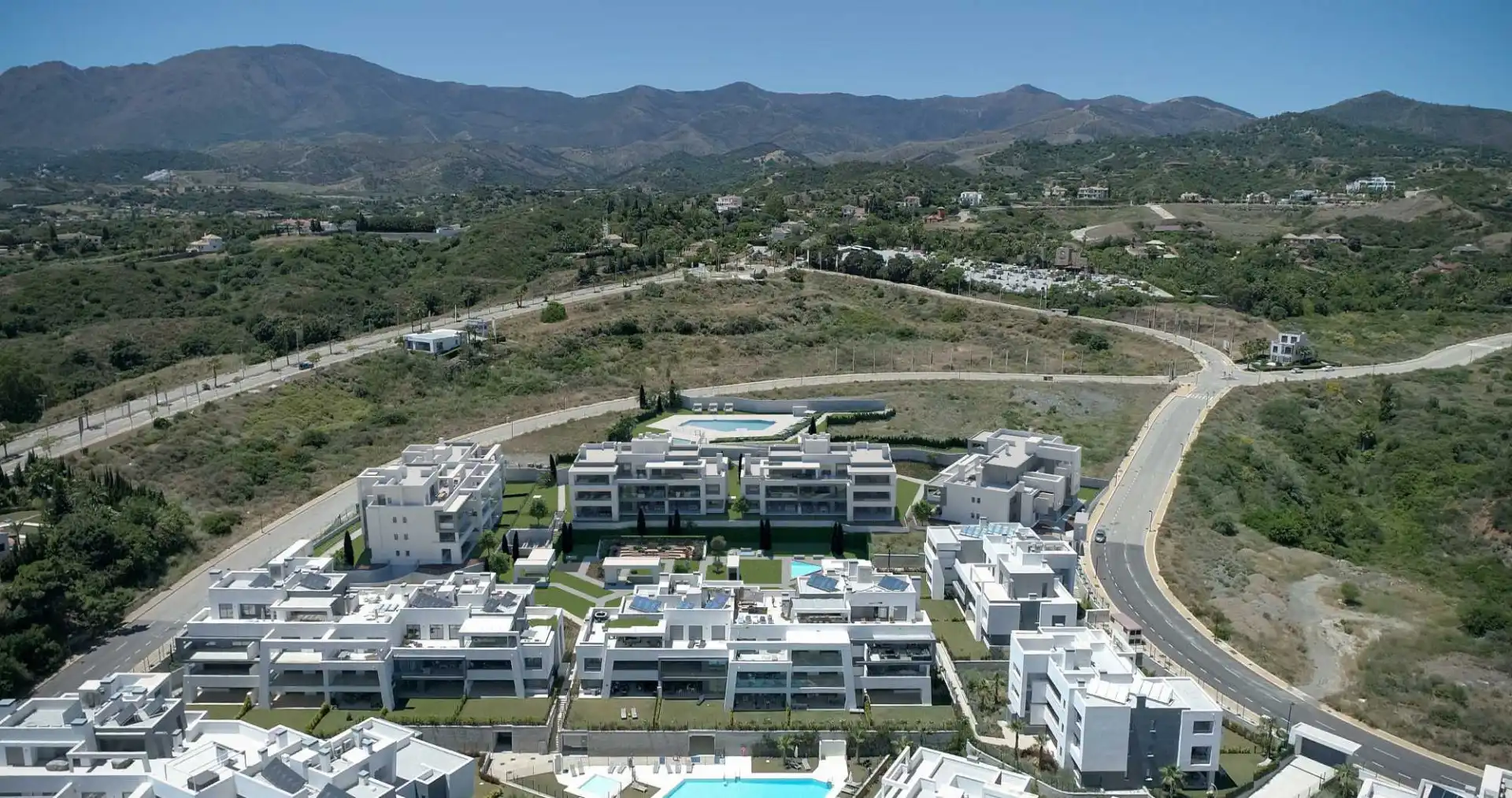 Vista exterior de Apartamento en venta en Marbella con Aire acondicionado, Terraza y Piscina