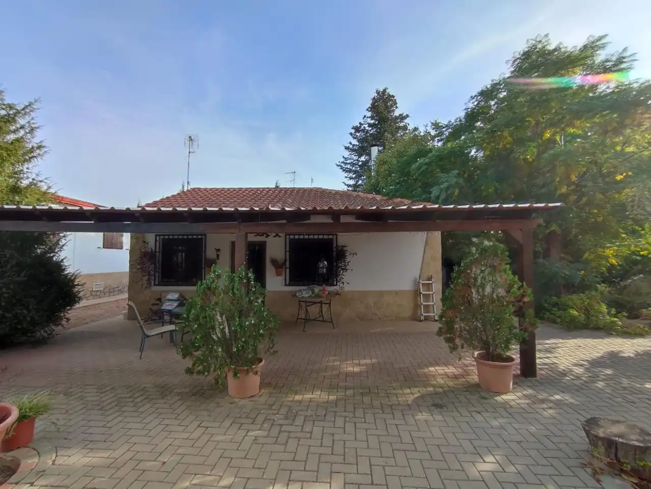Vista exterior de Casa o chalet en venta en Albacete con Terraza y Piscina