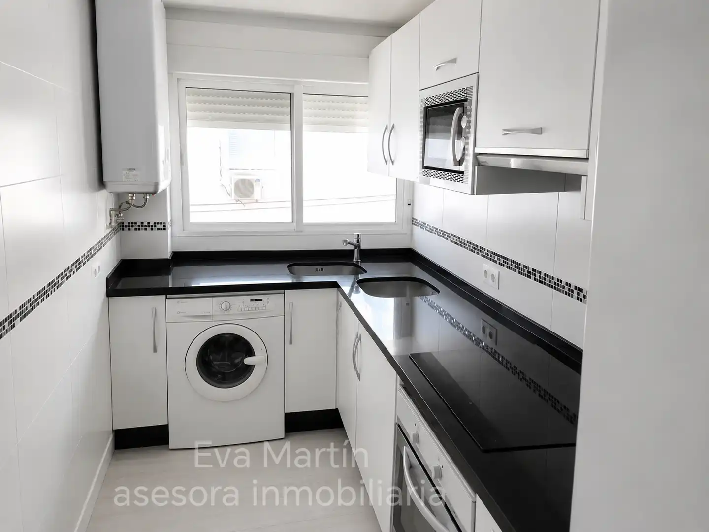Küche von Wohnung zur Miete in Sevilla mit Klimaanlage, Heizung und Parkett