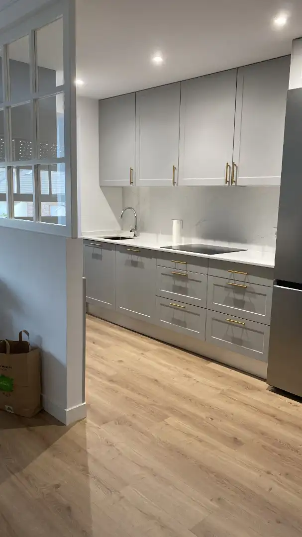 Cocina de Piso de alquiler en Villanueva del Pardillo con Aire acondicionado, Calefacción y Parquet