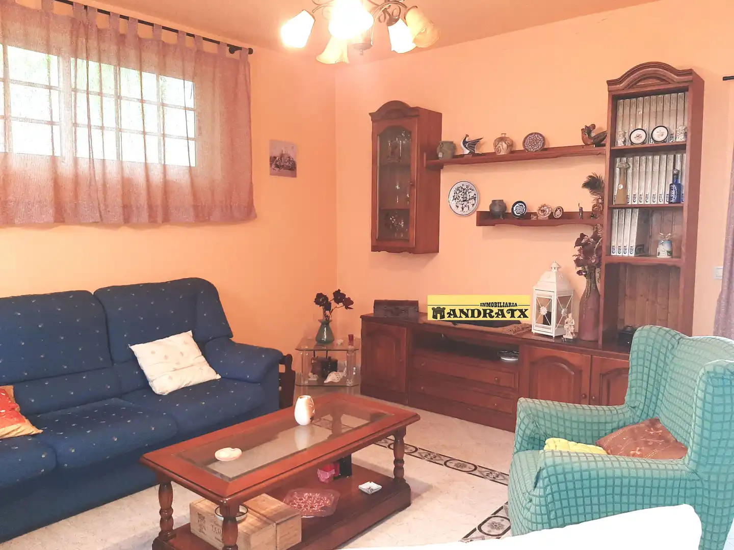 Wohnzimmer von Haus oder Chalet zum Verkauf in Fene mit Heizung, Terrasse und Abstellraum