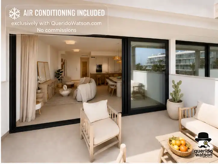 Terrace of Apartments for sale in Cartagena  with Air Conditioner, Heating and Terrace