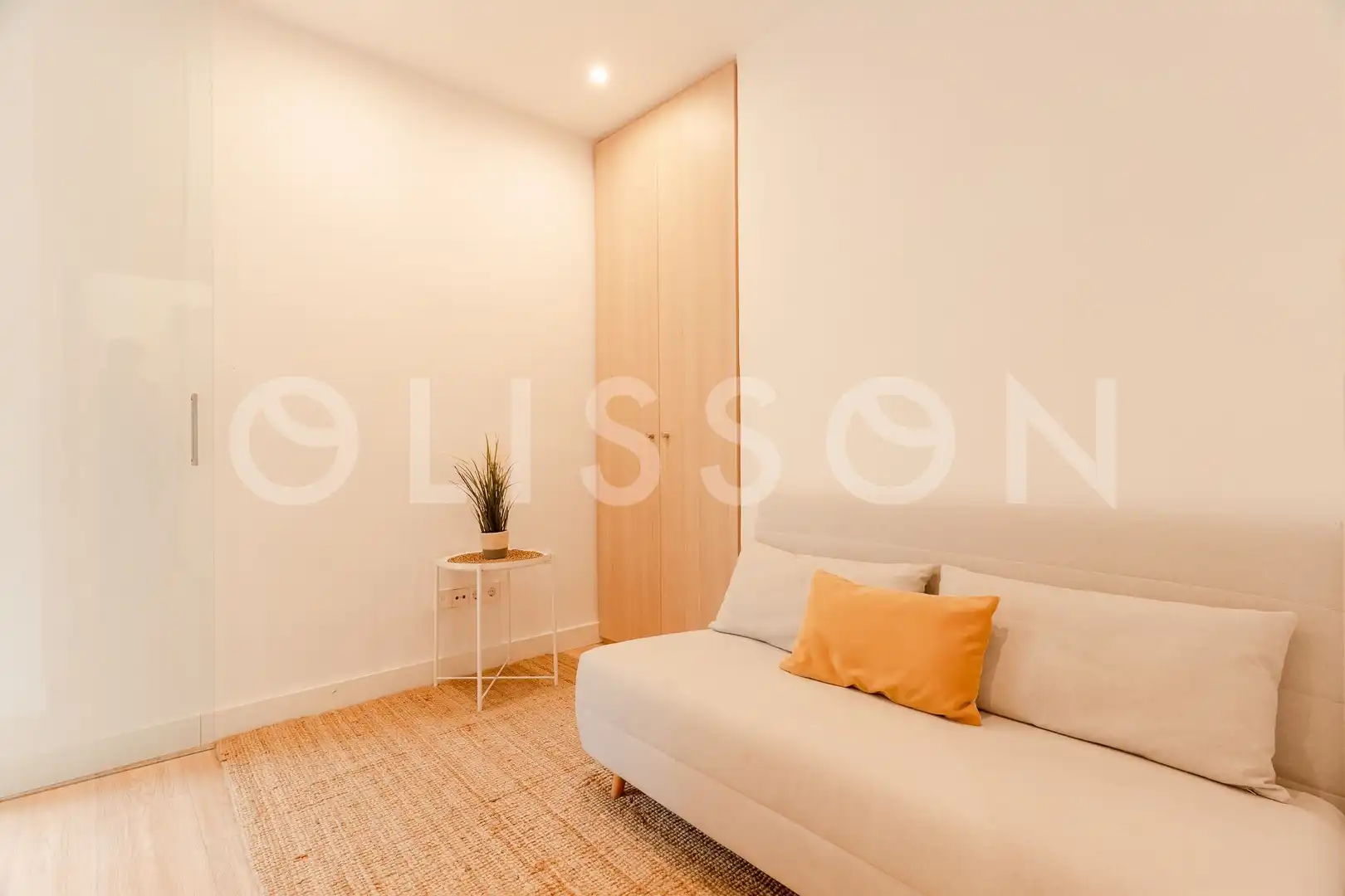 Living room of Flat for sale in Madrid  with Air Conditioner, Heating and Furnished
