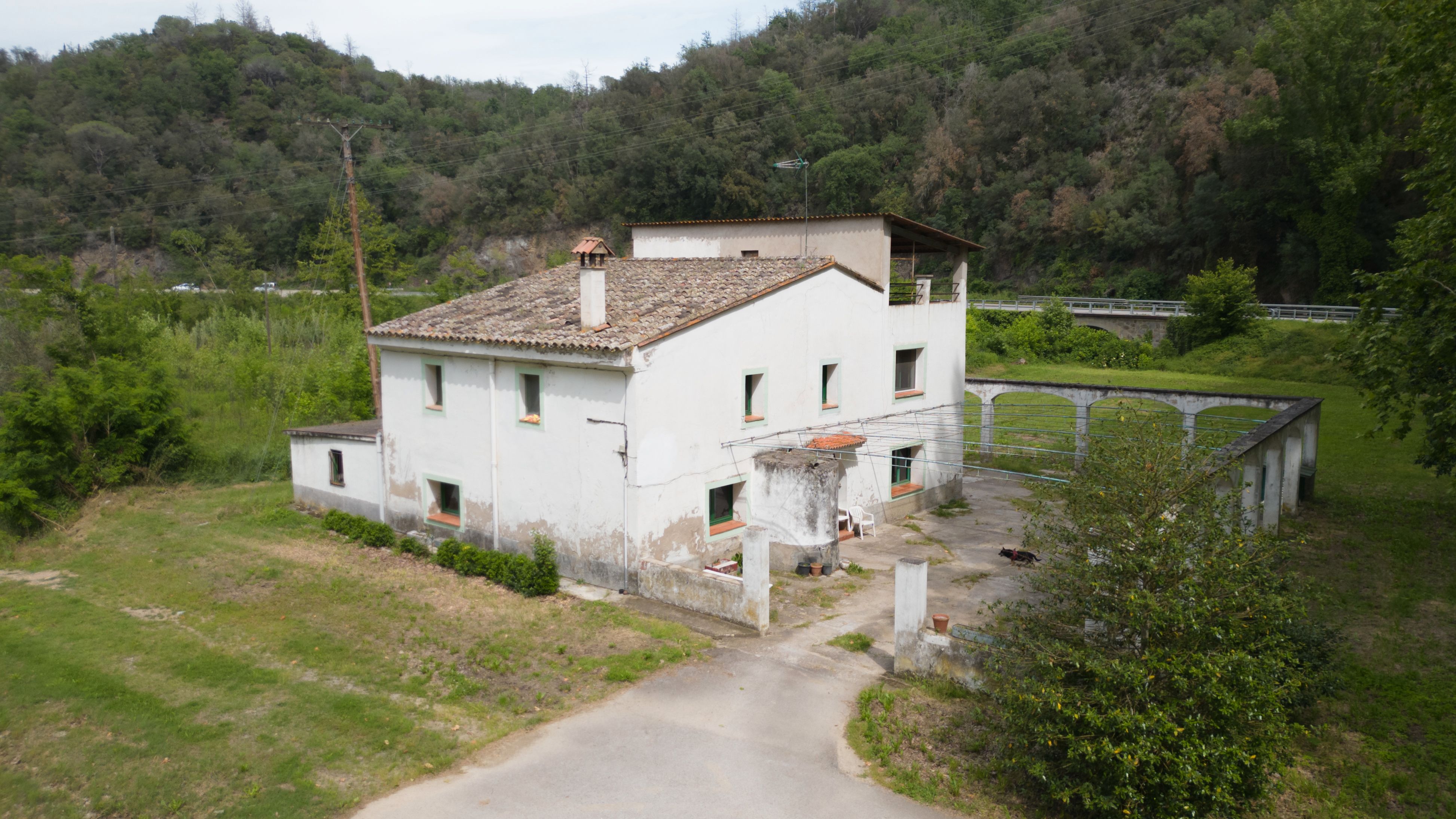 Exterior view of Country house for sale in Bescanó  with Heating and Terrace