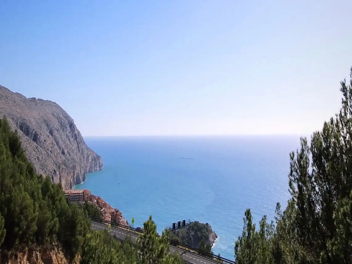 Vista exterior de Residencial en venta en Altea