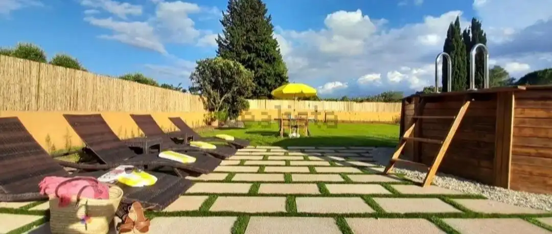 Terrasse von Country house zur Miete in Pollença mit Klimaanlage, Privatgarten und Terrasse