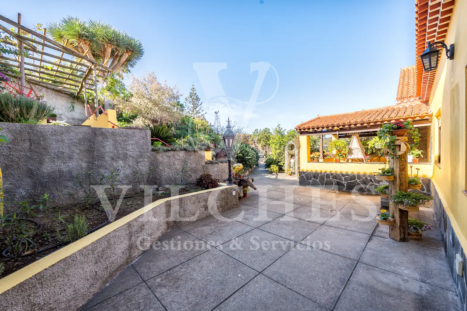 Terrassa de Casa o xalet en venda en Santa Brígida amb Jardí privat, Terrassa i Traster