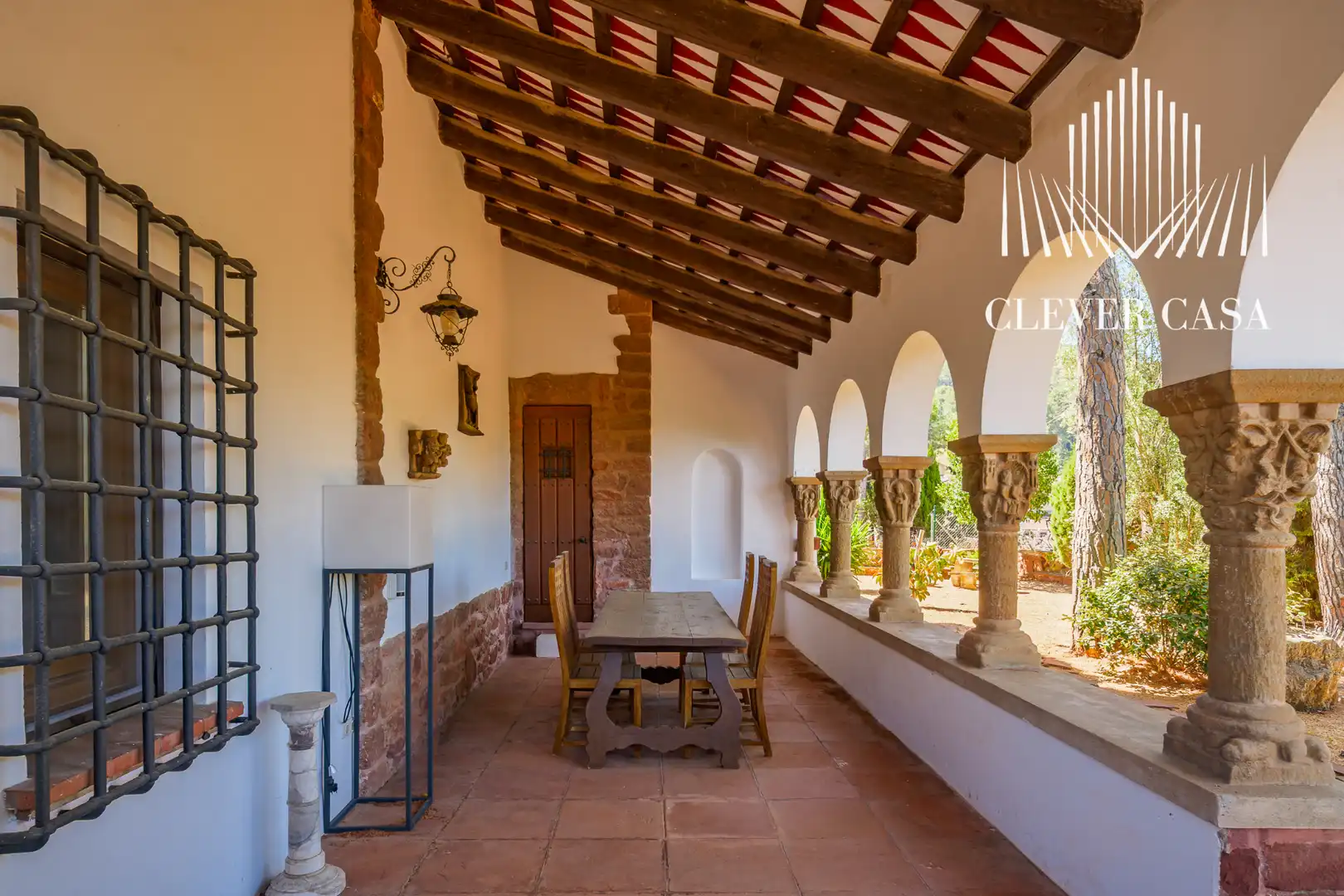 Terraza de Casa o chalet en venta en Castellví de Rosanes con Aire acondicionado, Calefacción y Jardín privado