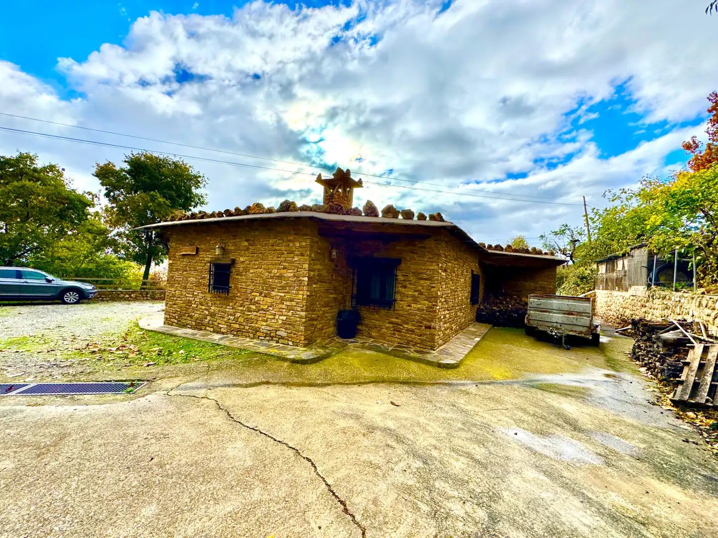 Exterior view of Houses for sale in Alpujarra de la Sierra  with Heating, Private garden and Terrace