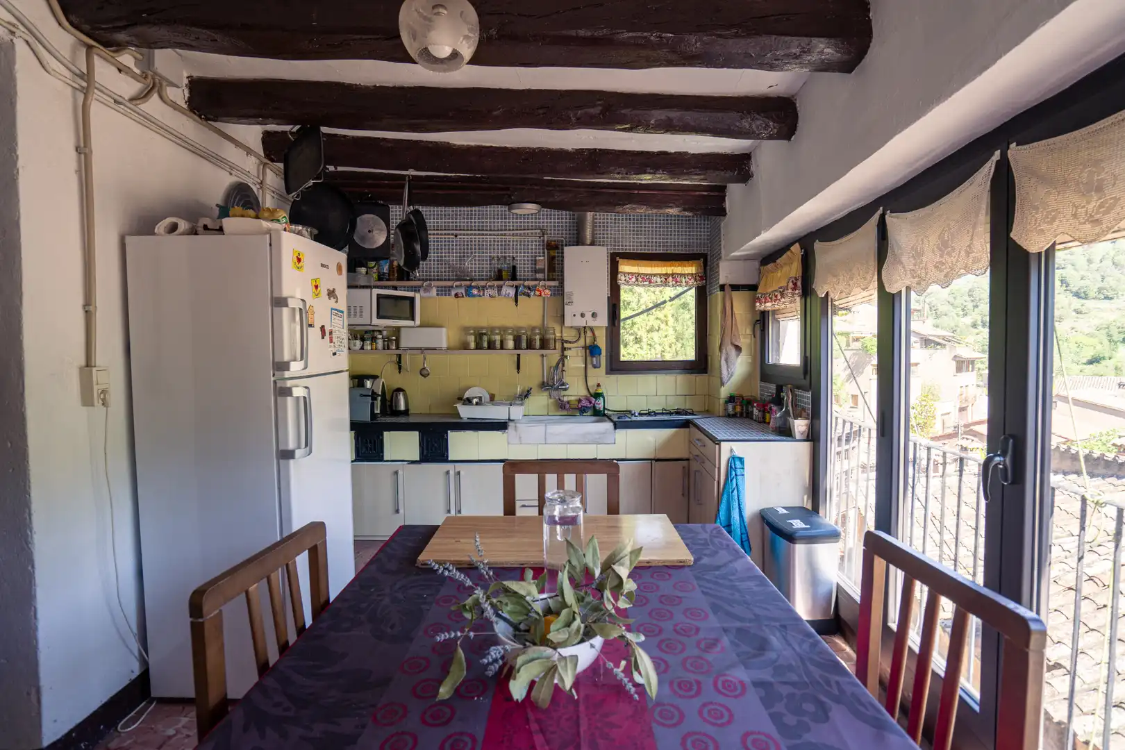 Cuina de Casa adosada en venda en Mura amb Terrassa, Traster i Balcó