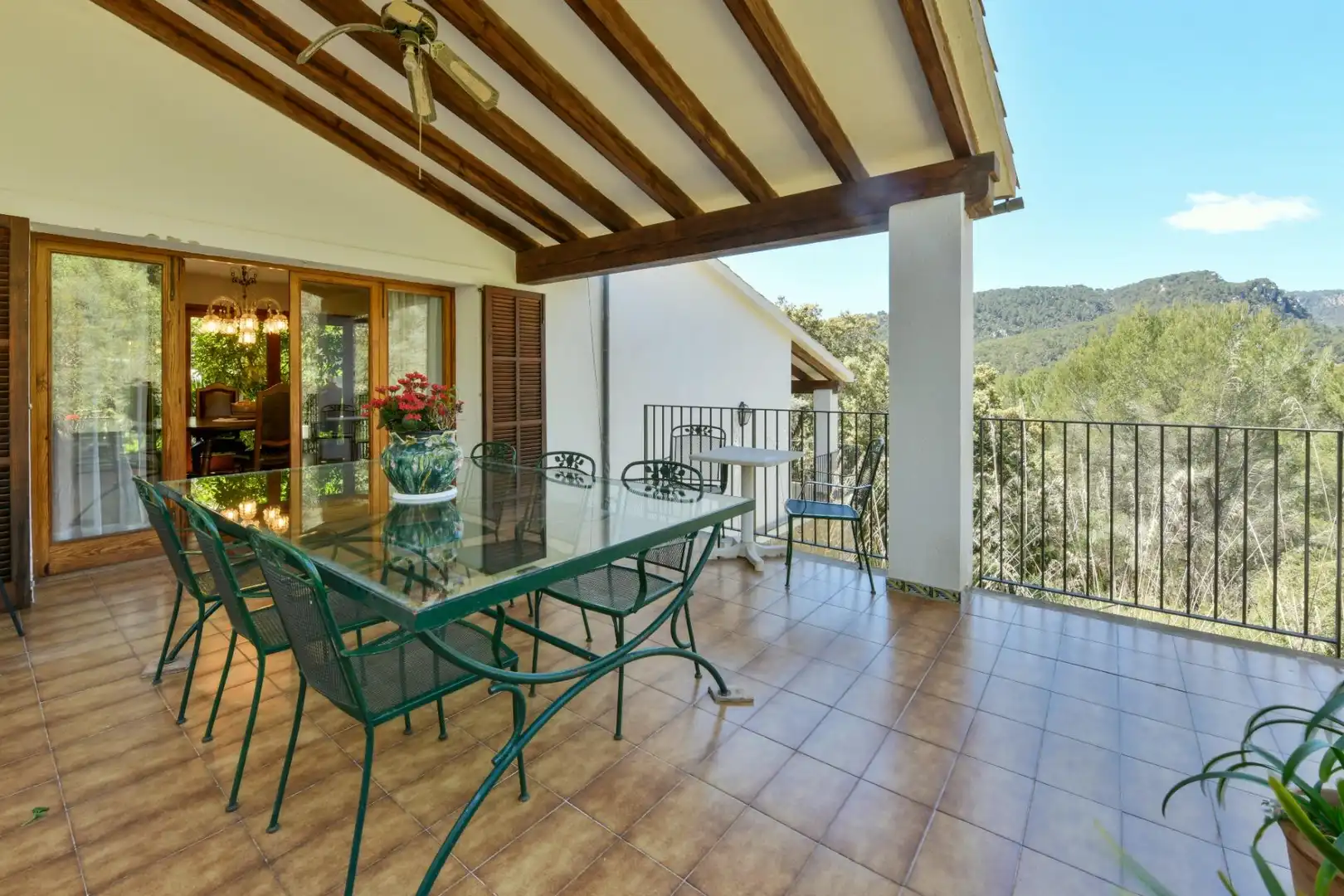 Terraza de Casa o chalet en venta en  Palma de Mallorca con Aire acondicionado, Calefacción y Jardín privado