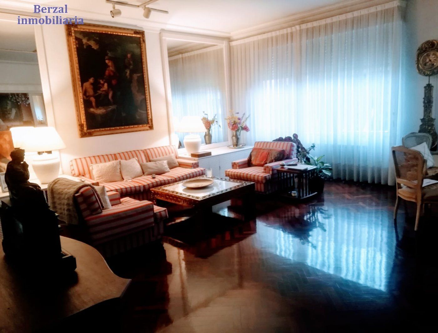 Living room of Flat for sale in  Logroño  with Heating, Terrace and Storage room