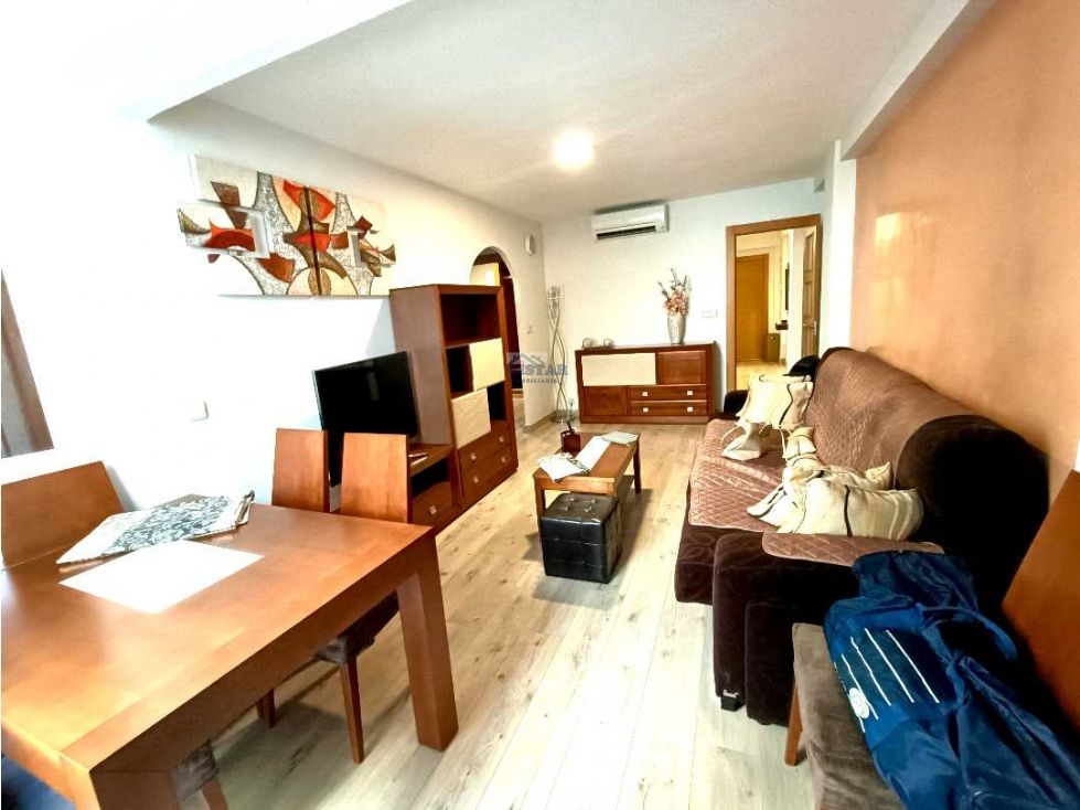 Sala d'estar de Pis de lloguer en Benidorm amb Calefacció i Moblat