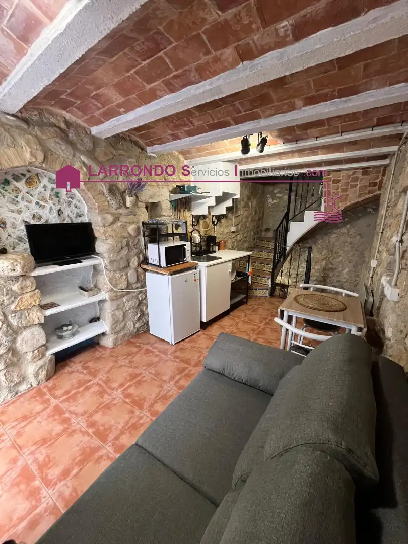 Sala de estar de Finca rústica en venta en Peñíscola / Peníscola con Terraza, Amueblado y Balcón