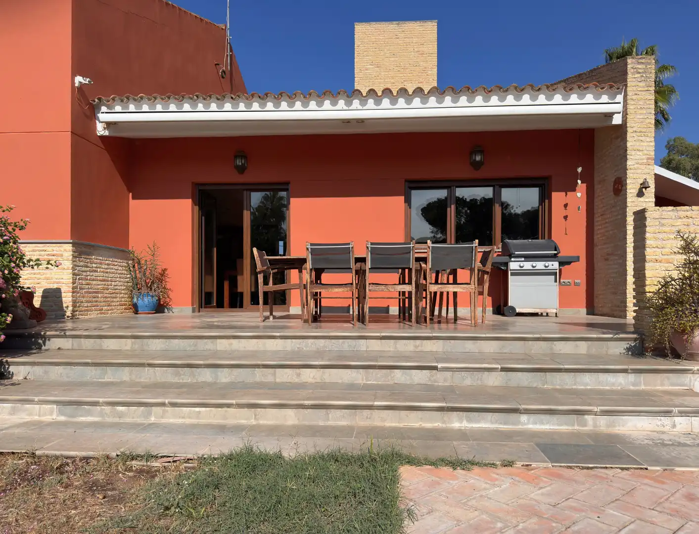 Terraza de Casa o chalet en venta en Carmona con Aire acondicionado, Calefacción y Jardín privado