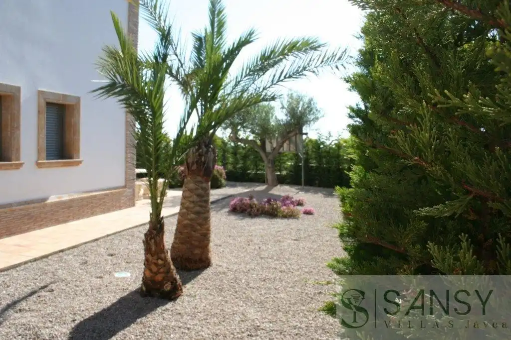 Garden of Houses for sale in Jávea / Xàbia  with Air Conditioner, Heating and Storage room