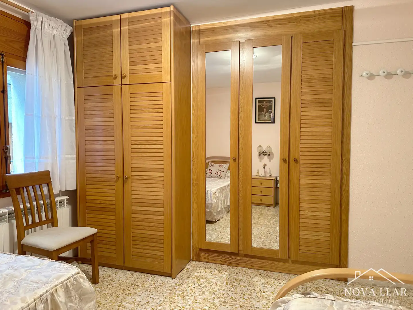 Dormitori de Casa adosada en venda en Gombrèn amb Calefacció, Parquet i Forn