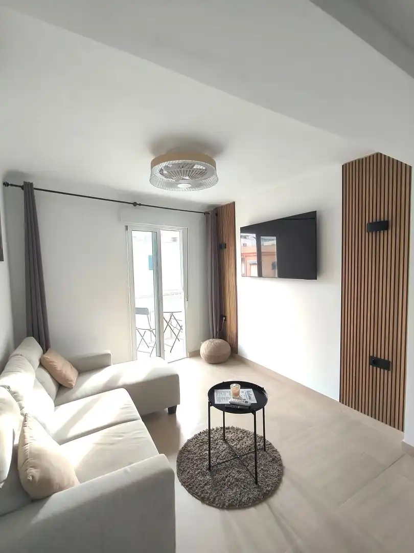 Living room of Apartments for rent in Santa Pola  with Air Conditioner and Furnished