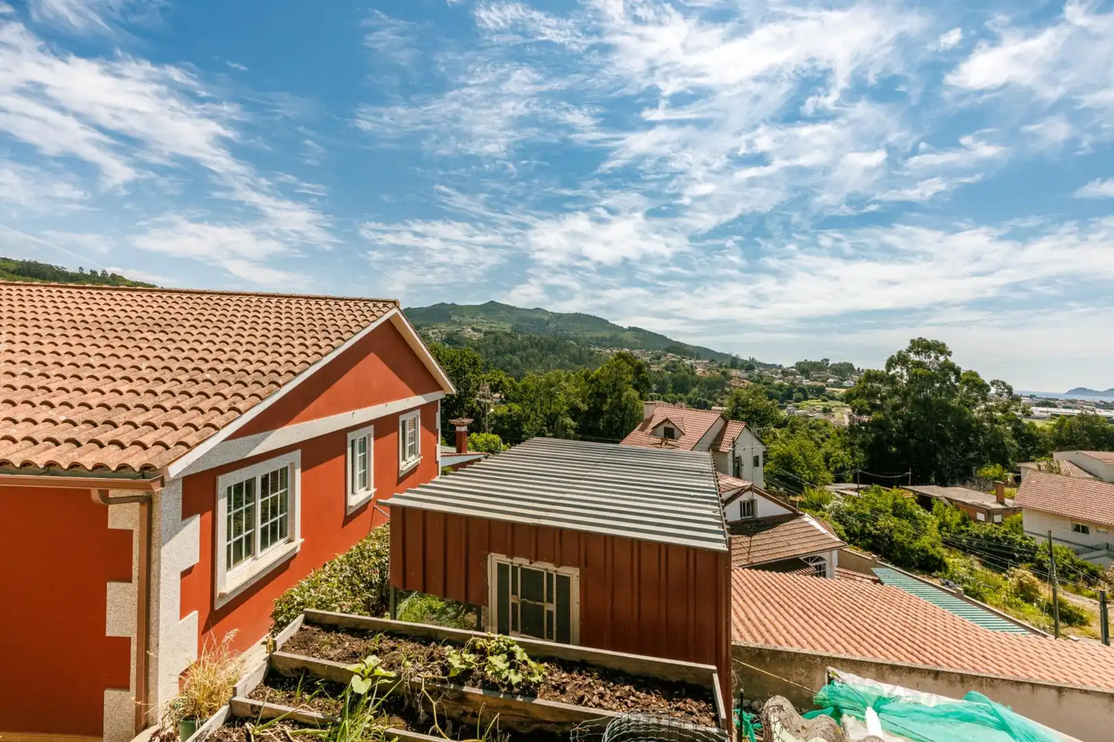 Exterior view of Houses for sale in Vigo   with Heating, Private garden and Terrace