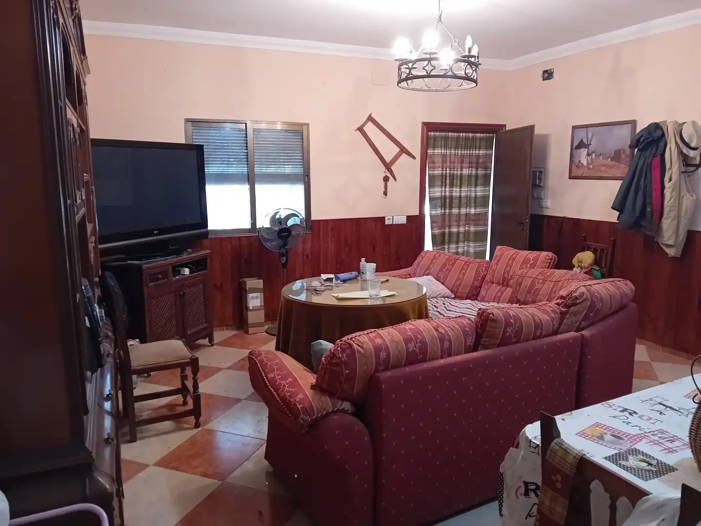 Sala de estar de Casa o chalet en venta en Bolaños de Calatrava con Terraza, Trastero y Amueblado