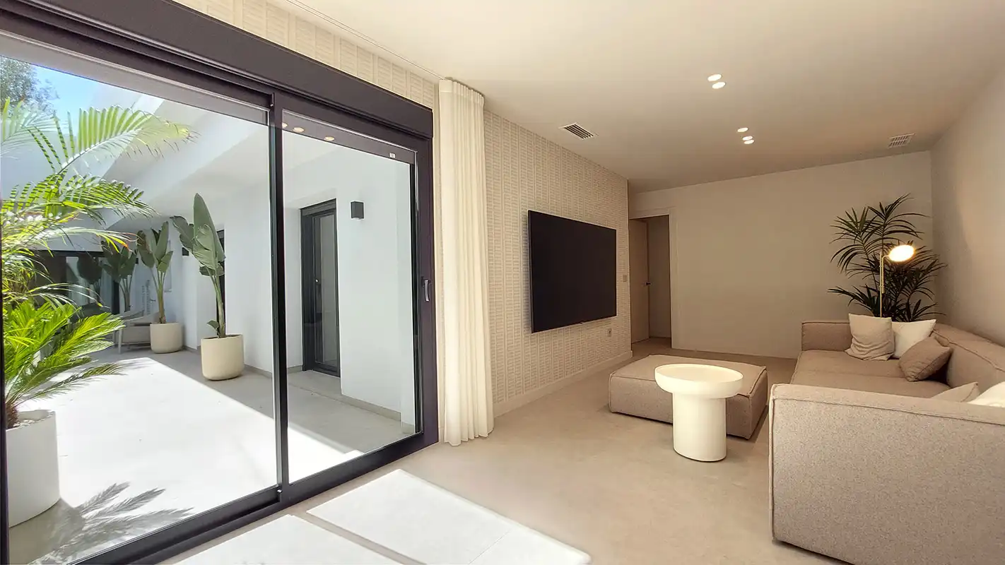 Sala de estar de Casa o chalet en venta en Rojales con Aire acondicionado, Calefacción y Jardín privado