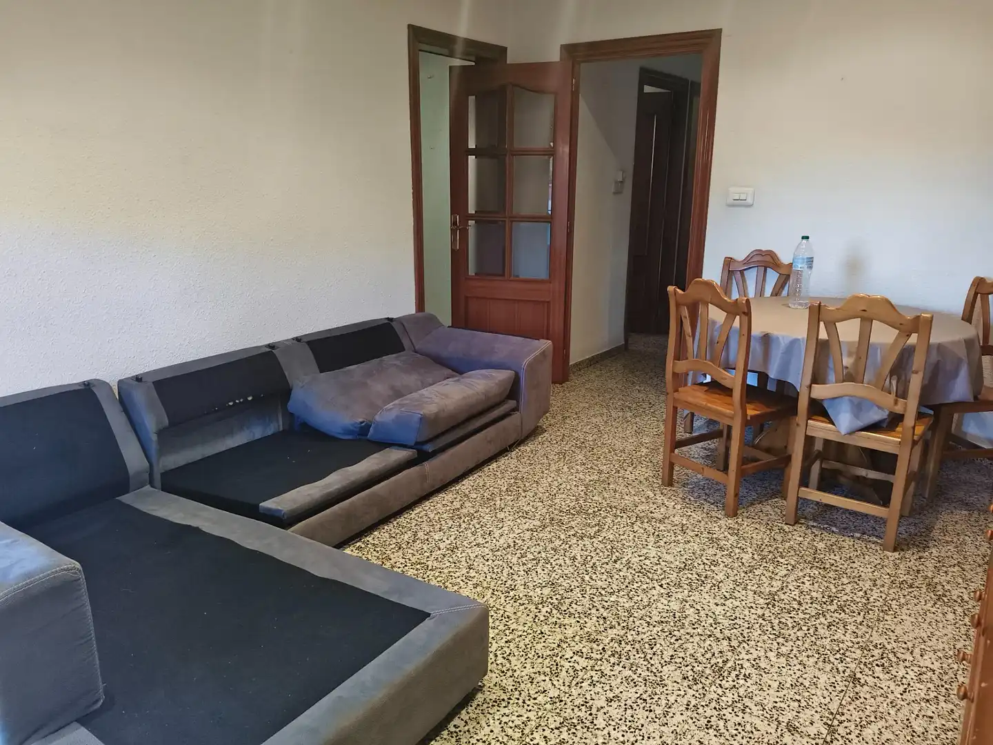 Sala d'estar de Àtic en venda en Figueres amb Aire condicionat, Calefacció i Terrassa