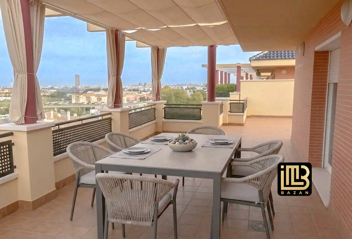 Terrace of Attic for sale in San Juan de Aznalfarache  with Air Conditioner, Heating and Terrace