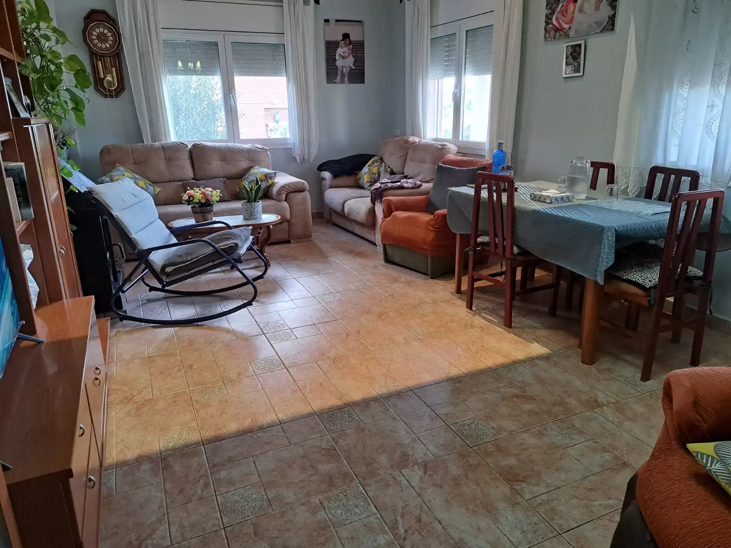 Sala d'estar de Casa o xalet en venda en Piera amb Calefacció, Jardí privat i Piscina