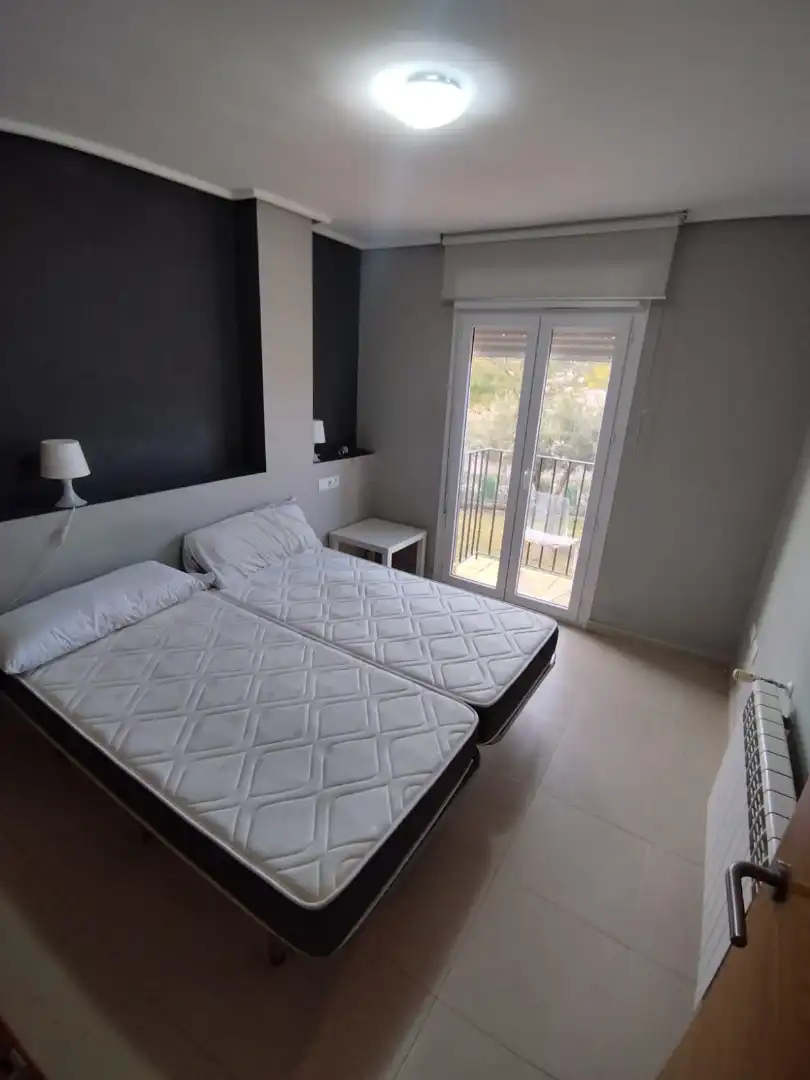 Bedroom of Apartments for rent in Murcia  with Air Conditioner, Terrace and Furnished