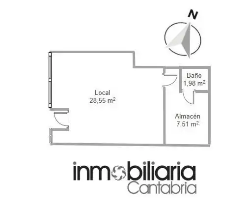 Exterior view of Commercial properties for rent in Los Corrales de Buelna 
