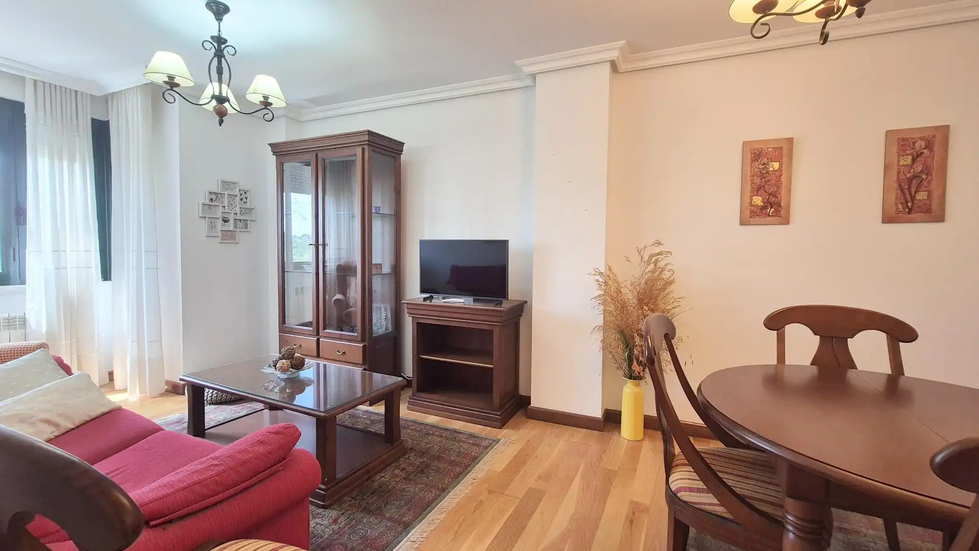 Sala de estar de Piso en venta en Salamanca con Calefacción y Amueblado