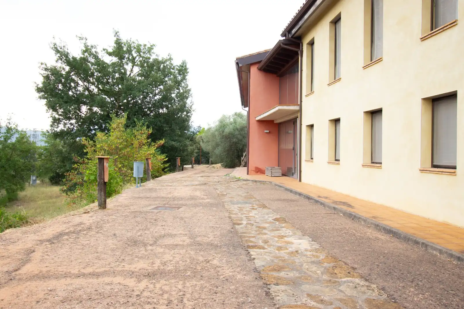Vista exterior de Finca rústica en venda en Mieres (Girona) amb Jardí privat, Terrassa i Traster