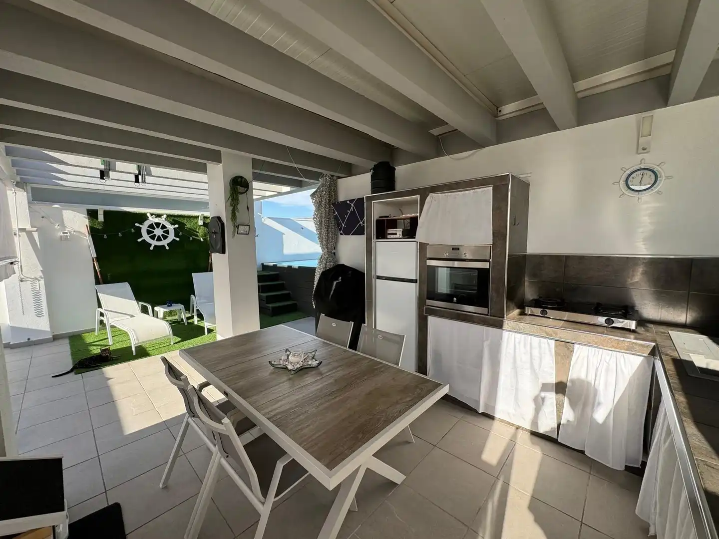 Terrasse von Dachboden zum Verkauf in Rincón de la Victoria mit Terrasse und Abstellraum