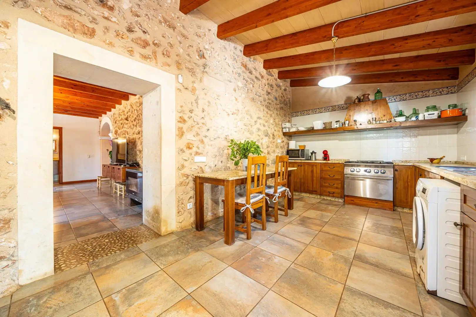 Cocina de Casa adosada en venta en Campos con Aire acondicionado, Calefacción y Jardín privado