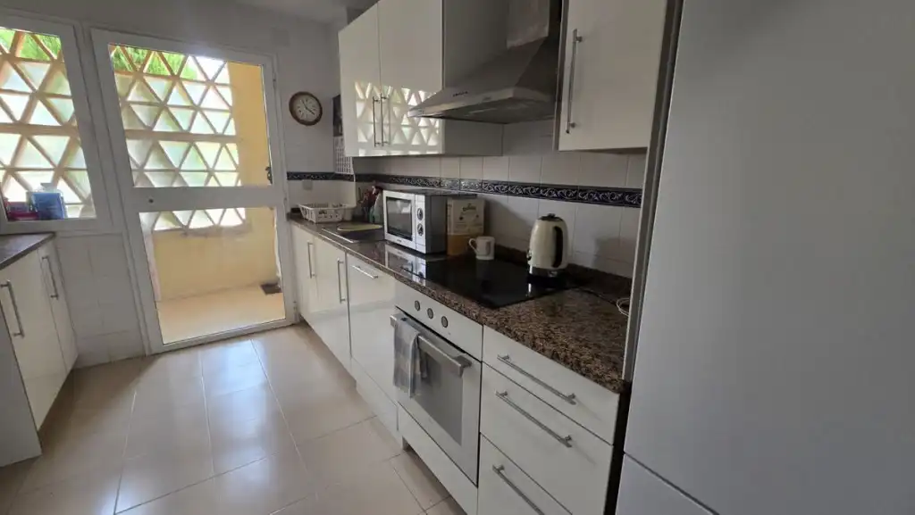 Küche von Wohnungen zum Verkauf in Mijas mit Klimaanlage, Terrasse und Schwimmbad