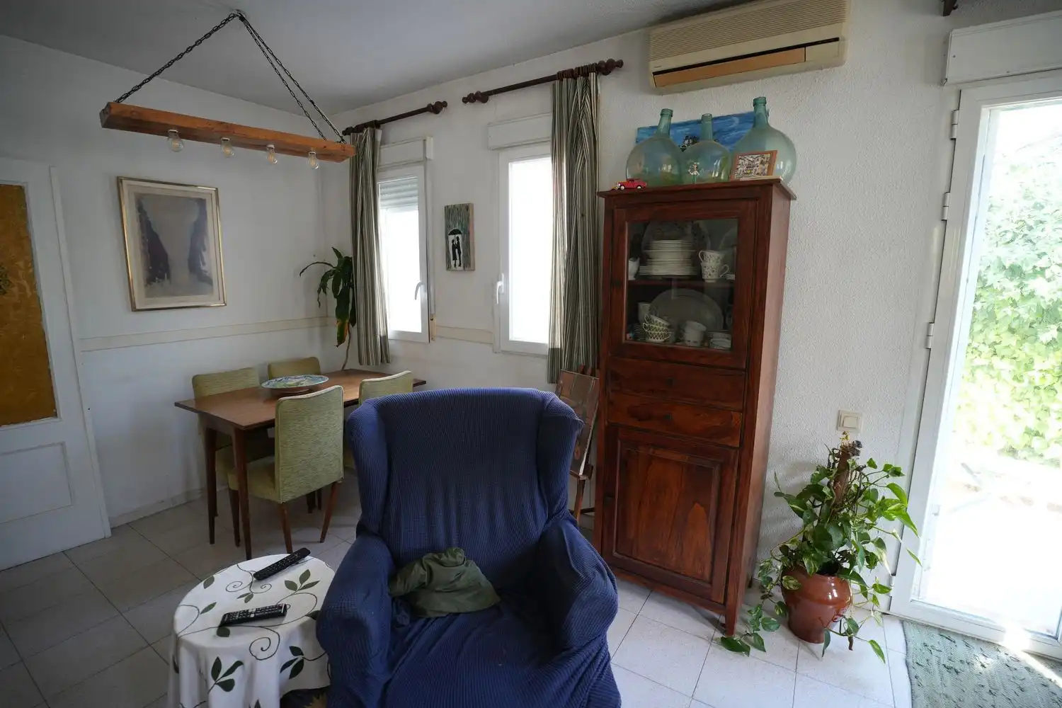 Living room of Houses for sale in Almería  with Air Conditioner, Private garden and Terrace