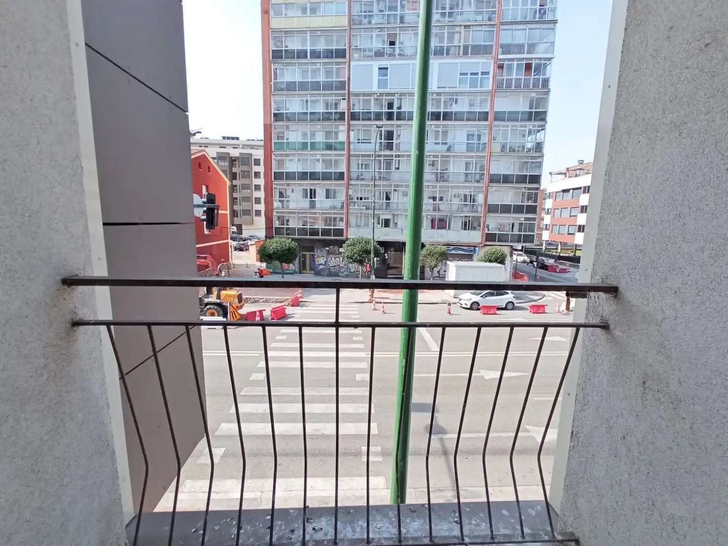 Vista exterior de Piso en venta en Burgos con Amueblado y Balcón